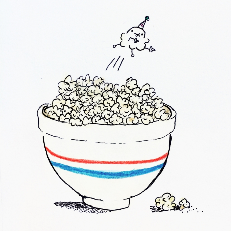 Popcorn Birthday 