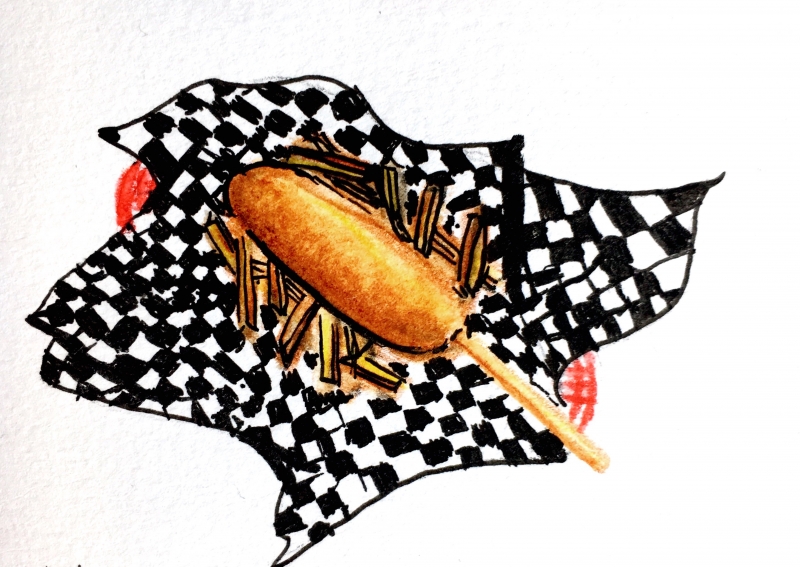 Corn Dogs of Portland: The Hungry Tiger