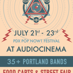 PDX Pop Now! Festival Announcment