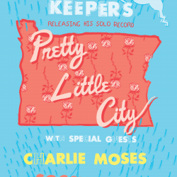 Gig Poster Pretty Little City - Gordon Keepers